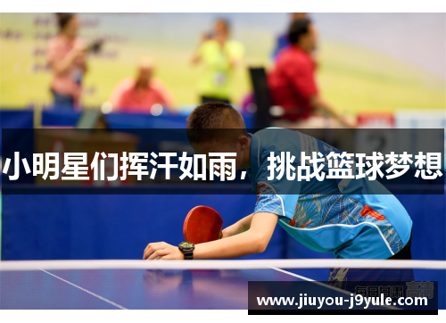 小明星们挥汗如雨，挑战篮球梦想
